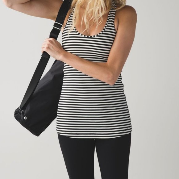 Lululemon Cool Racerback in Narrow Bold Stripe - Picture 2 of 8